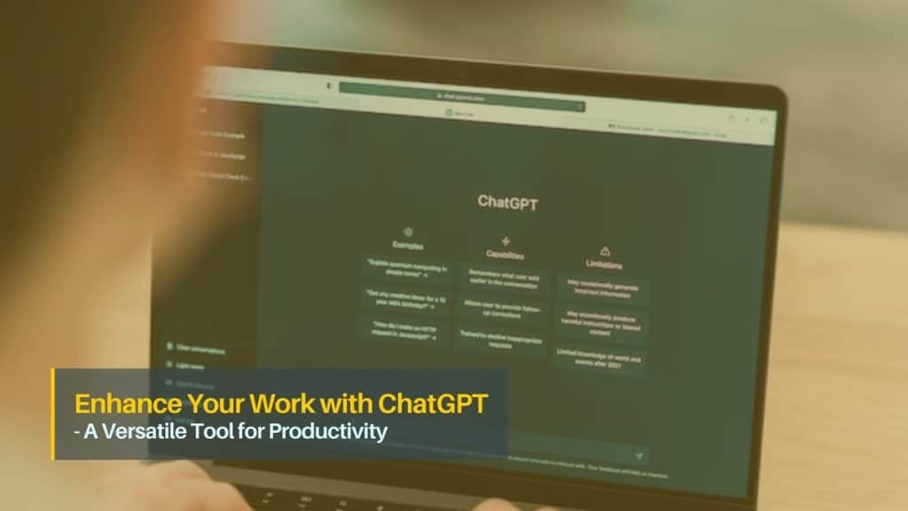 Enhance Your Work with ChatGPT – A Versatile Tool for Productivity